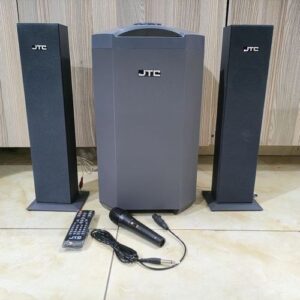 JTC 2.1CH Home Theatre Woofer BT Speaker 12,000 W+ MIC.