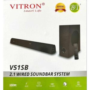 Vitron 2.1CH SOUNDBAR X-BASS MultiMedia USB,Wireless Bluetooth