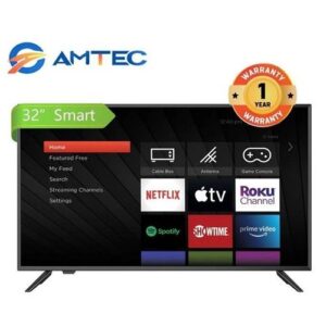 Amtec 32"Inches Smart Android TV - Black