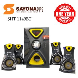 Sayona 4.1CH HOME THEATER BUILT IN POWERFUL AMPLIFIER-16000W PMPO