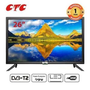 CTC LED 26" INCHES DIGITAL TV -USB AND HDMI PORTS