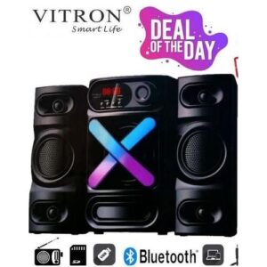 Vitron 2.1CH Sub Woofer Bluetooth System-FM,USB,SD-10000W.