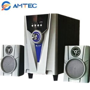 Amtec Sub Woofer Hometheatre Bluetooth,FM,USB-2.1 CH